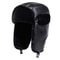 Warm Ski Hat Bomber, Unisex PU Lei Feng Hat, Winter Earflap Hat for Snow Activities