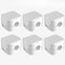 18pcs Self Adhesive Cord Holder Magnetic Cable Clip Organizer Hidden Charging Cable Support Anti Sl