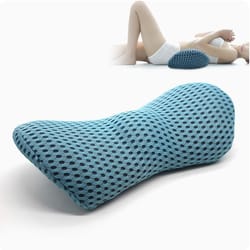 interior accessories bed, support pillow foam, breathable memory cushion, sleeping pillow car seat, waist pillow lumbar