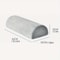 Pillow For Legs Knees Half Moon Bolster Elastic Non Slip Memory Foam Cushion Office Home Travel Low 3