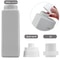 Laundry Detergent Dispenser , Refillable Storage Container, Laundry Room Canister for Softener, Liquid Powder