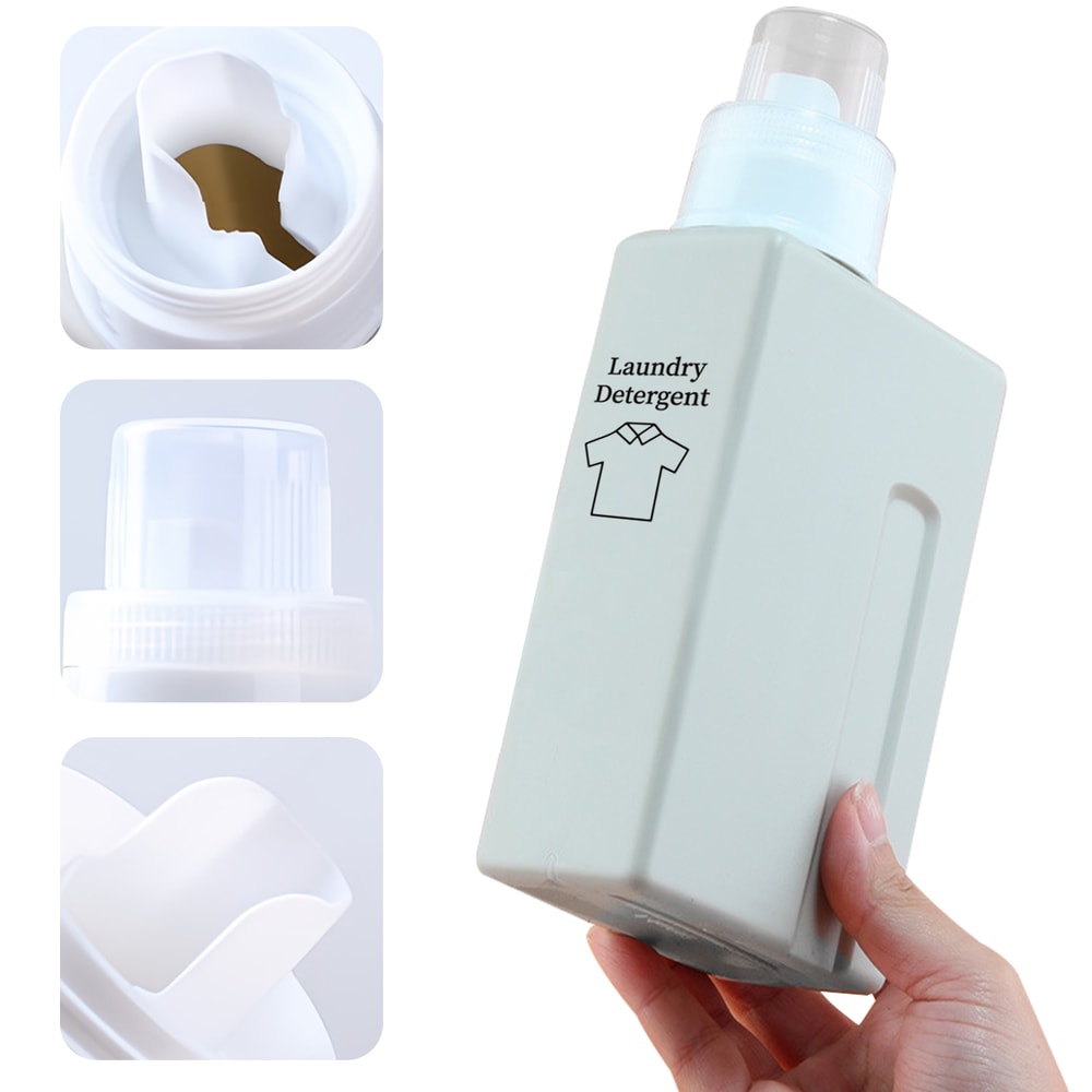 Laundry Detergent Dispenser , Refillable Storage Container, Laundry Room Canister for Softener, Liquid Powder