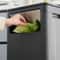 Rectangular Kitchen Wastebasket With Anti Odor And Recycling Features Trash Can Storage Kitchen Was 2