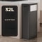 Rectangular Kitchen Wastebasket With Anti Odor And Recycling Features Trash Can Storage Kitchen Was 9