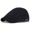 Adjustable Men Solid Color Berets Newsboy Cap Summer Flat Hat Spring And Summer Adjustable Flat Cap 0