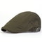 Adjustable Men Solid Color Berets Newsboy Cap Summer Flat Hat Spring And Summer Adjustable Flat Cap 6