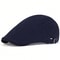 Adjustable Men Solid Color Berets Newsboy Cap Summer Flat Hat Spring And Summer Adjustable Flat Cap 7