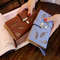 PU Leather Phone Purse Ladies Fashion Wallet Female Hollow Leaves Clutch Handbag Coin Card Holders 3