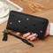 Women Long Wallets Purses Luxury Love Heart Phone Wallet Ladies Card Holder Clutch 0
