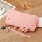 Women Long Wallets Purses Luxury Love Heart Phone Wallet Ladies Card Holder Clutch 1