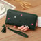 Women Long Wallets Purses Luxury Love Heart Phone Wallet Ladies Card Holder Clutch 5