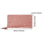 Women Long Wallets Purses Luxury Love Heart Phone Wallet Ladies Card Holder Clutch 4