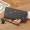 Women Long Wallets Purses Luxury Love Heart Phone Wallet Ladies Card Holder Clutch 8