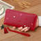 Women Long Wallets Purses Luxury Love Heart Phone Wallet Ladies Card Holder Clutch 10