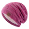 Women Winter Hats Fashion Slouchy Warm Beanie Multicolor Mixing Color Streetwear Cap 14
