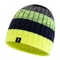 Decorative Unisex Beanie Hat Letter Label And Colorful Stripes 9