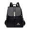 Leather Vintage School Backpack Large Capacity For Women Bookbag Travel Rucksack 6