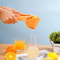 Handheld Lemon Squeezer, Multifunctional Juicer, Dual-Hand Squeeze Fruit Vegetable Juicer Tool