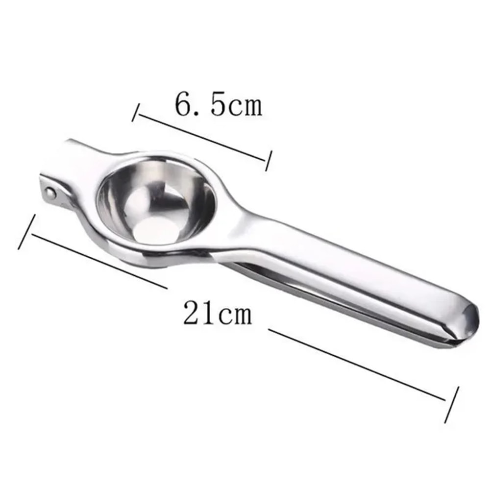 Fruit Pressing Squeezer Manual Juicer Stainless Steel Processor Lemon Clip Kitchen Accessories 6