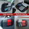 Car Interior Organizer Oxford Fabric Net Bags Leather Mesh Storage For Phones Coins Keys 4