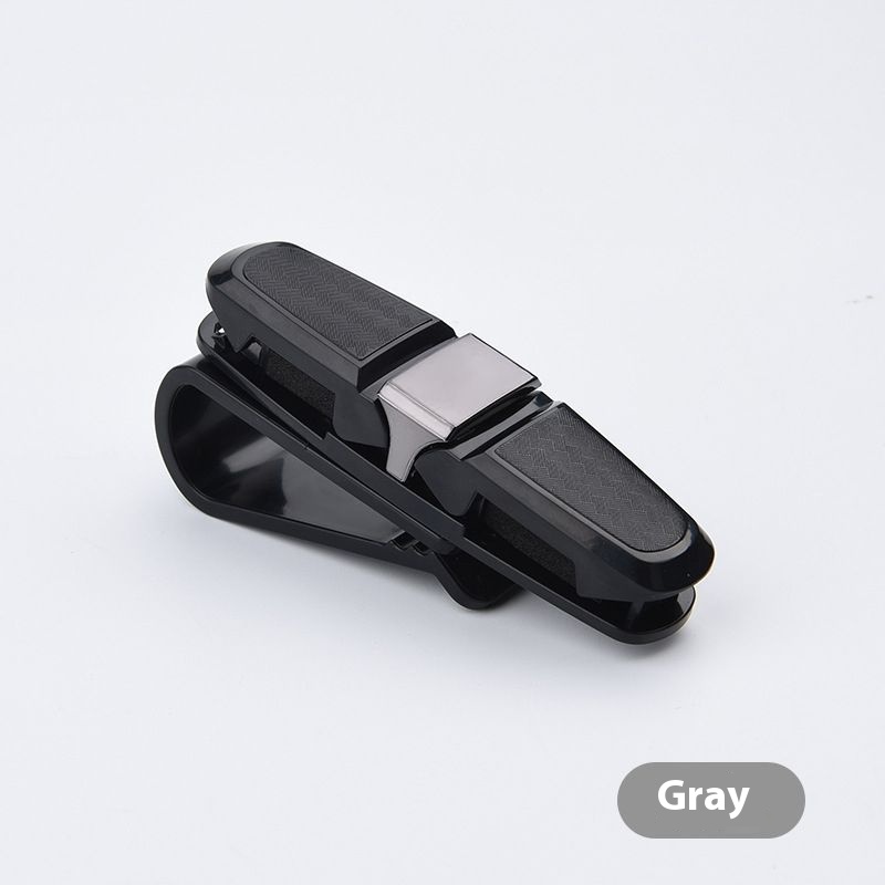 Multifunctional Automobile Eyeglass Storage Clip With Bidirectional Rotation 2