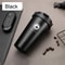 Portable Office Coffee Cup, Double-layer Vacuum Thermos, New American Simple Large-capacity Mug with Rope