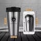 Portable Office Coffee Cup, Double-layer Vacuum Thermos, New American Simple Large-capacity Mug with Rope