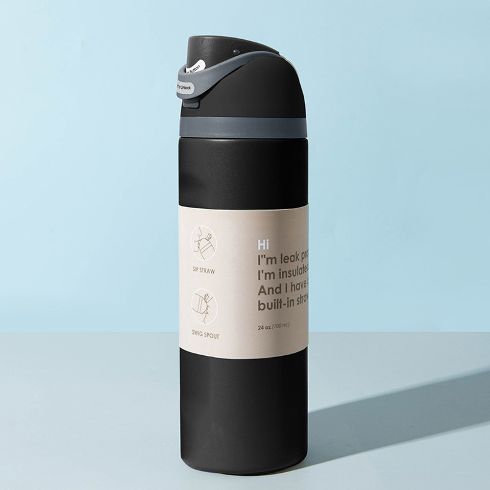 Stainless Steel Insulated Sports Cup Portable Water Bottle BestSelling LargeCapacity Handheld Cup 6