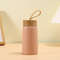 New Style Portable Vacuum Thermos Stainless Steel Water Cup With Wood Grain Cover HighValue Pocket