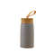 New Style Portable Vacuum Thermos Stainless Steel Water Cup With Wood Grain Cover HighValue Pocket