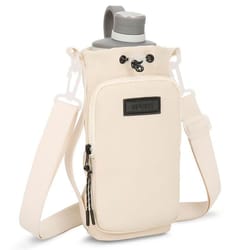 portable water bottle bag, premium simple water cup cover, travel mobile phone water cup protective cover