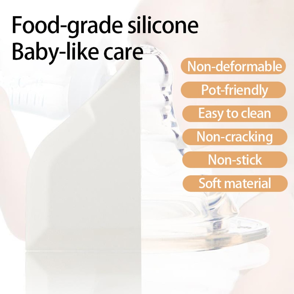 Kitchen Utensils Silicone Spatula Scraper Nonstick Frying Pan Heat Resistant Pancake Baking Scoop 3