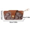 Portable Trendy Eyeglasses Case Fashion Retro Sunglasses Bag Dropproof Storage For Myopia Glasses 3