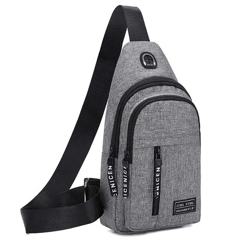 Mens Multifunctional Chest Bag Crossbody Sling Bag Fashionable Shoulder Bags For Travel 4