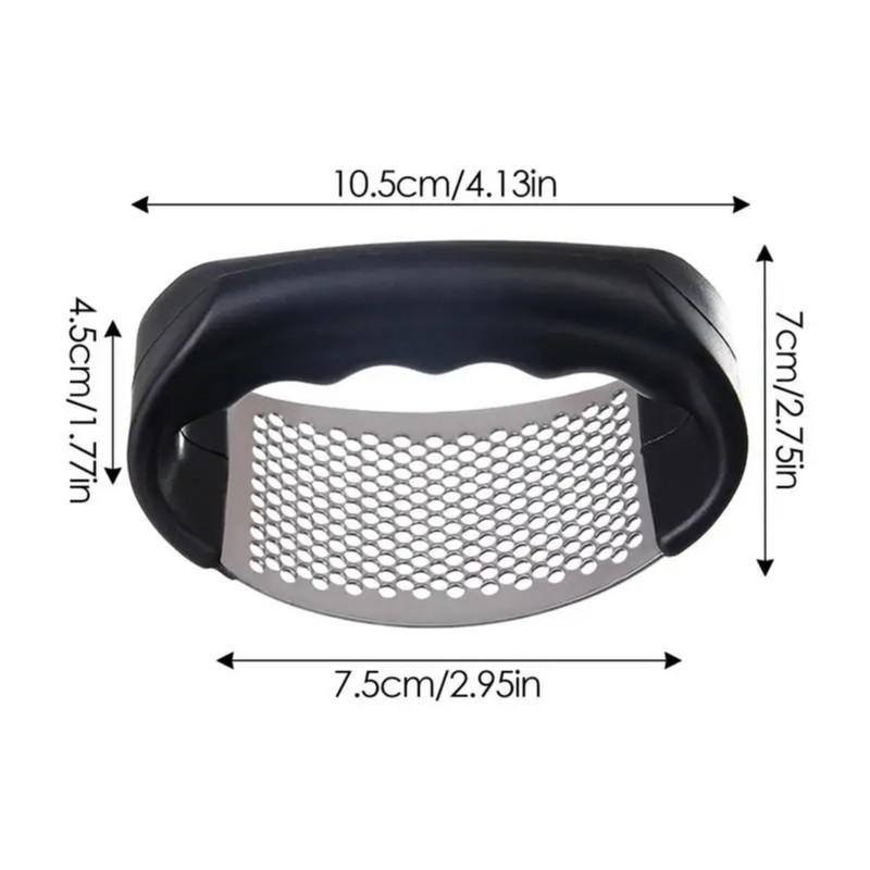 Stainless Steel Garlic Press Crusher Manual Minced Garlic Chopped Garlic Cutting Mince Tools Fruit Vegetable Tool Kitchen Gadget