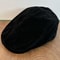 Vintage Faux Suede Newsboy Cap Fall Winter Unisex Hat Classic British Style For Women Men Vintage F 0