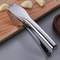 Effortless Garlic Crusher, Easy-Squeeze Garlic Mincer Tool with Comfortable Handle for Crushing Garlic