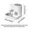 Large Capacity Automatic GravityFed Cat Water Dispenser Feeder SpillProof OnePiece Design 4