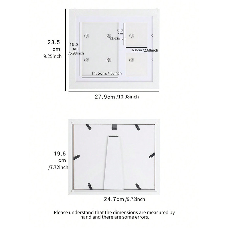 Baby Hand and Foot Print Photo Frame Dog Paw Print Commemorative