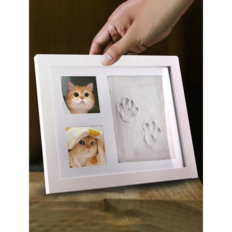 Baby Hand and Foot Print Photo Frame Dog Paw Print Commemorative