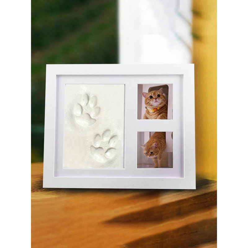 Baby Hand and Foot Print Photo Frame Dog Paw Print Commemorative