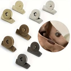 hidden button snap for bags, magnetic buckle snap accessories