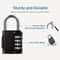 Waterproof Outdoor Padlock Digit Combination Lock For Gym Sports Locker School Toolbox 3