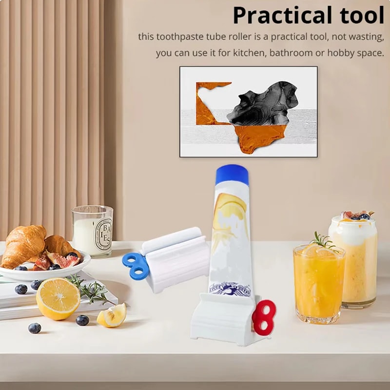 Smooth Comfortable Brushing With The Efficient Toothpaste Tube Squeezer 3