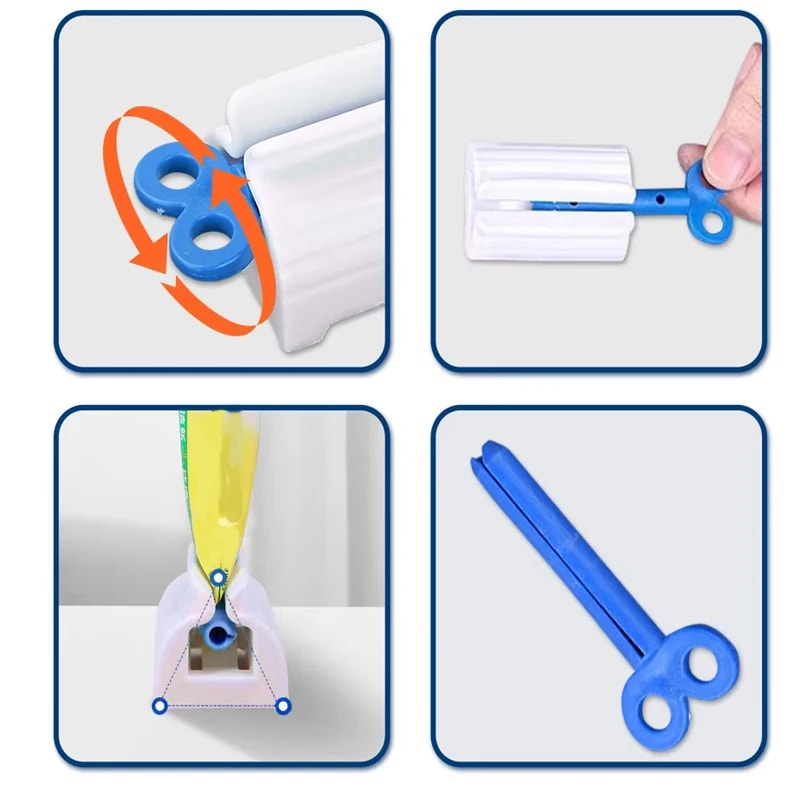 Smooth Comfortable Brushing With The Efficient Toothpaste Tube Squeezer 4