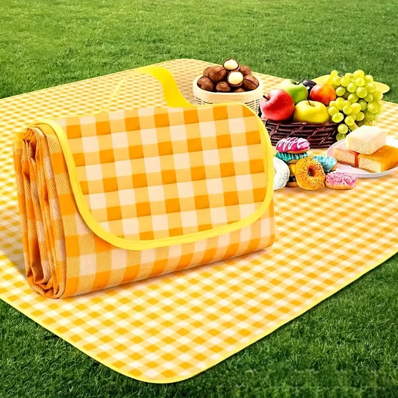 Extra Large Picnic Blanket Waterproof Foldable SandResistant Beach Mat For Camping And Outdoor Adv 5
