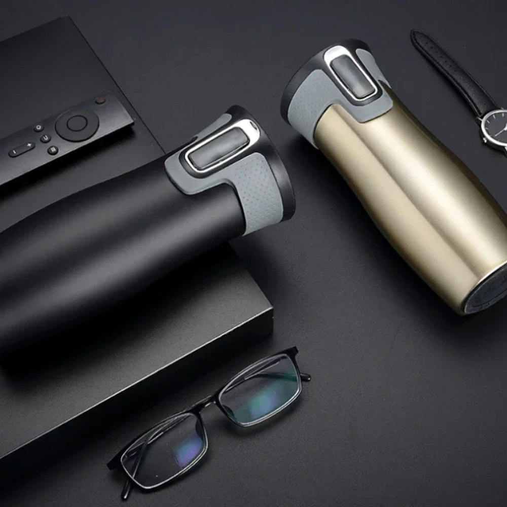 Vacuum Flask Thermoses With Easy Clean Lid 20Oz Onetouch Water West Loop Insulated Stainless Steel 8