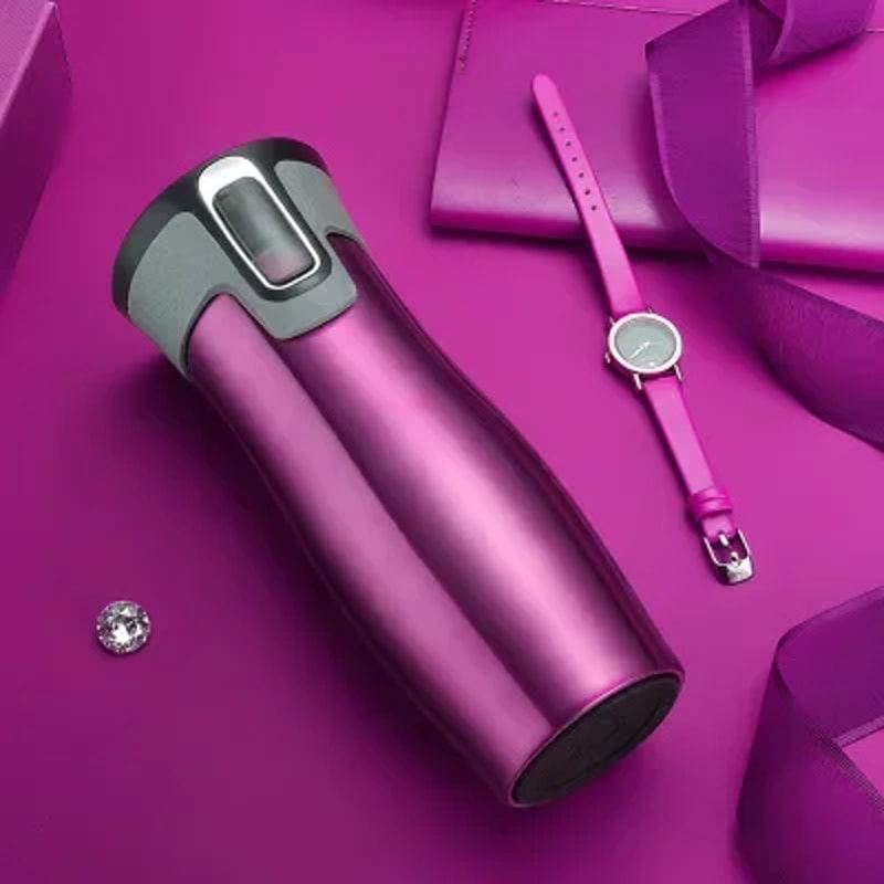 Vacuum Flask Thermoses With Easy Clean Lid 20Oz Onetouch Water West Loop Insulated Stainless Steel 3