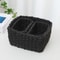 3pcs Handmade Straw Woven Soft Round Paper Rope Storage Basket For Organizing Decorative Storage Bi 2