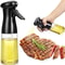 Pneumatic Spray Bottle Black Kitchen Oil Bottle Cooking Oil Spray Dispenser Fitness Barbecue Spray 0